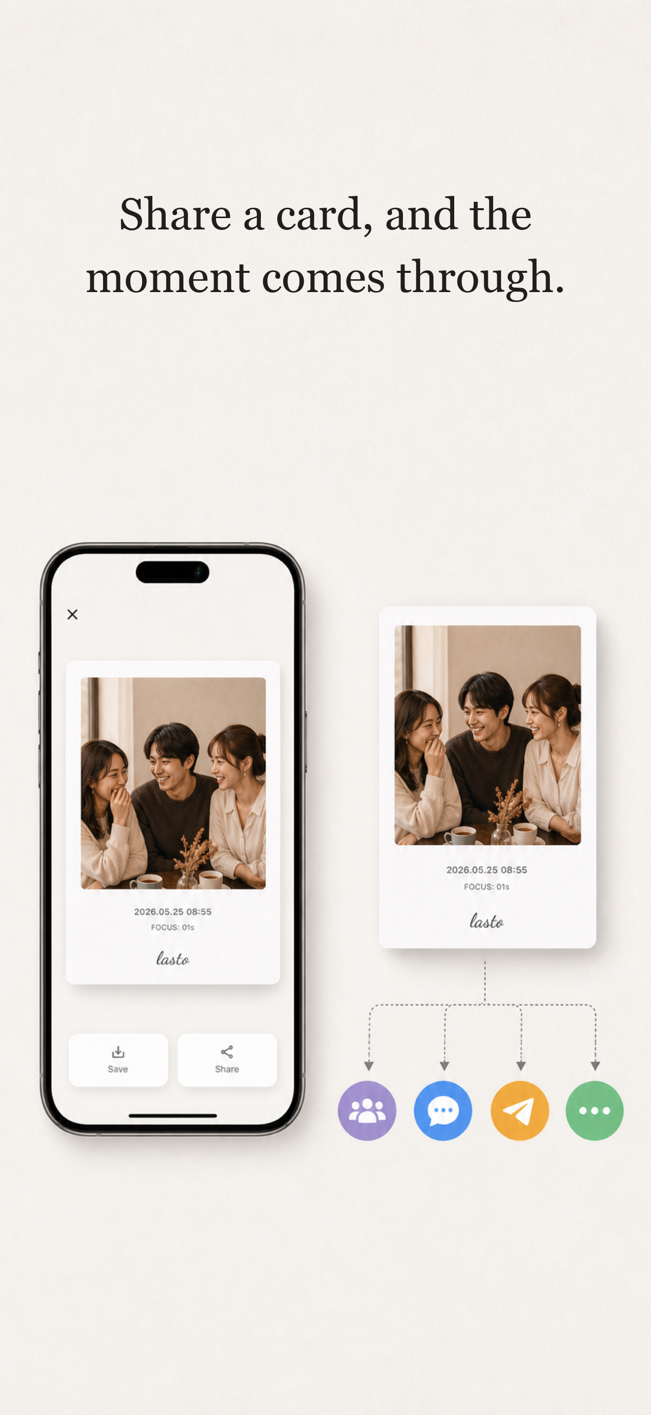 Lasto - Photo Card Camera screenshot 5