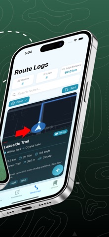 Map 3D Track+ iPhone screenshot