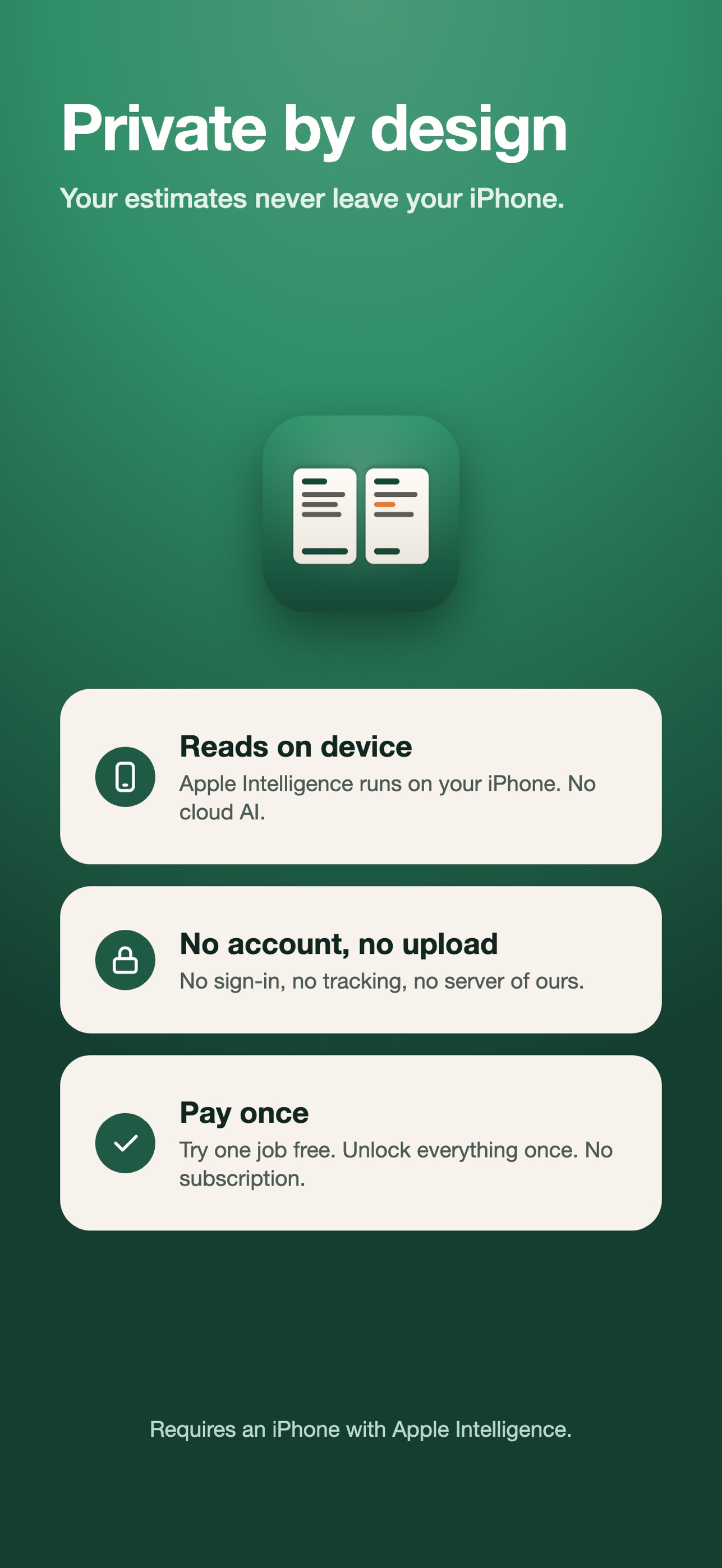 Screenshot 4 of BidBeside: Compare Estimates