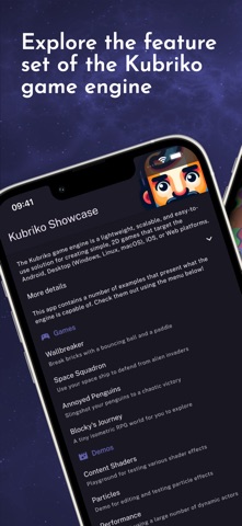 Kubriko Showcase Screenshot 1 of 6
