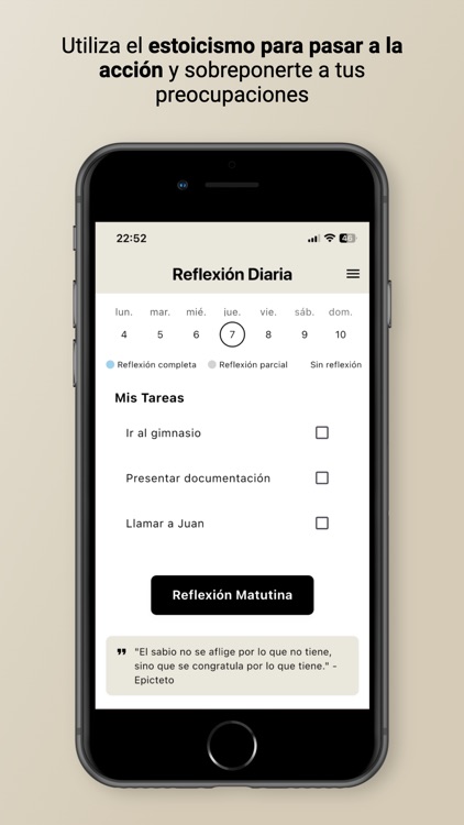 Stoic Diary. Reflexiones