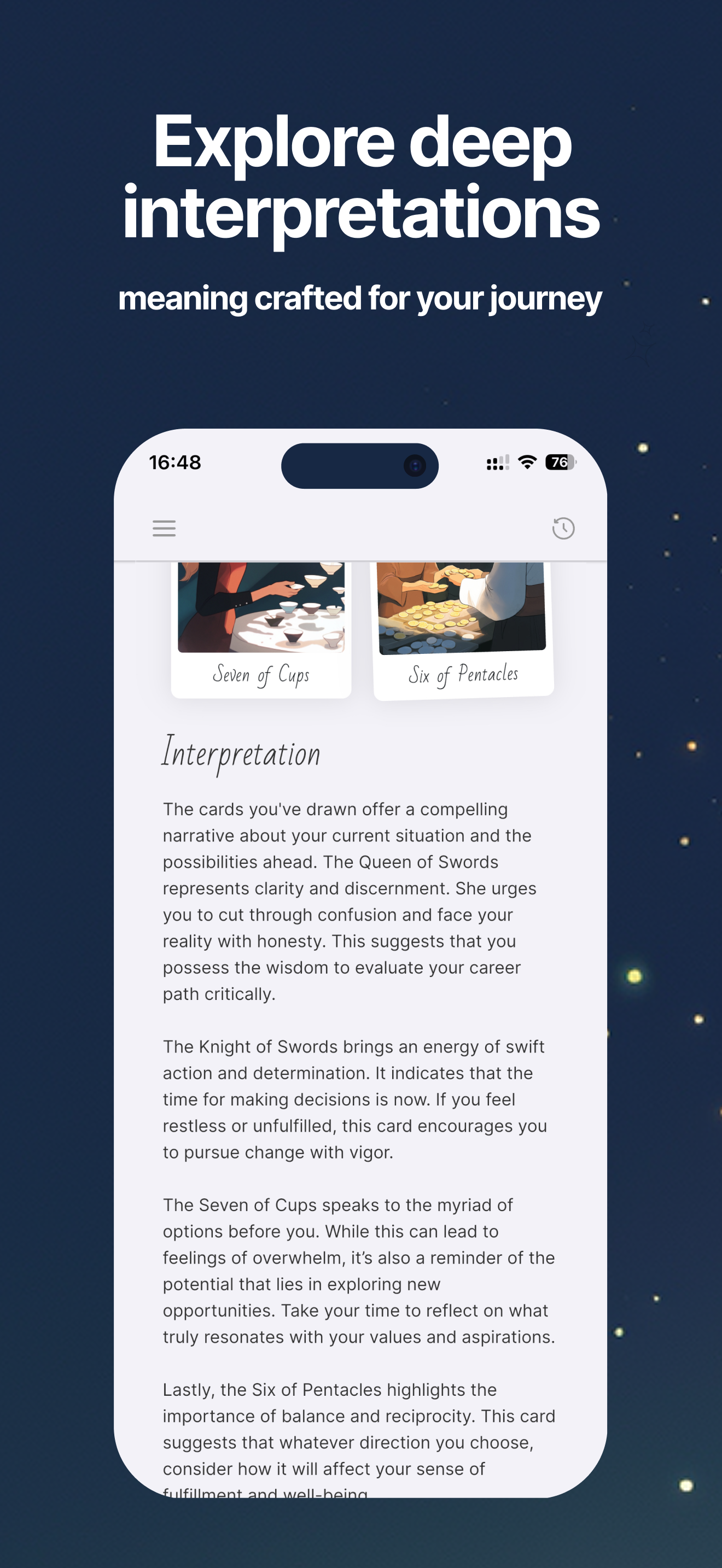 Tarotale – AI Tarot Reading screenshot 4