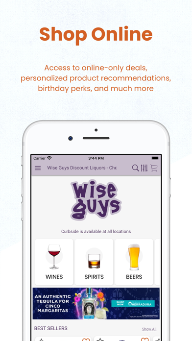Wise Guys Discount Liquors Screenshot