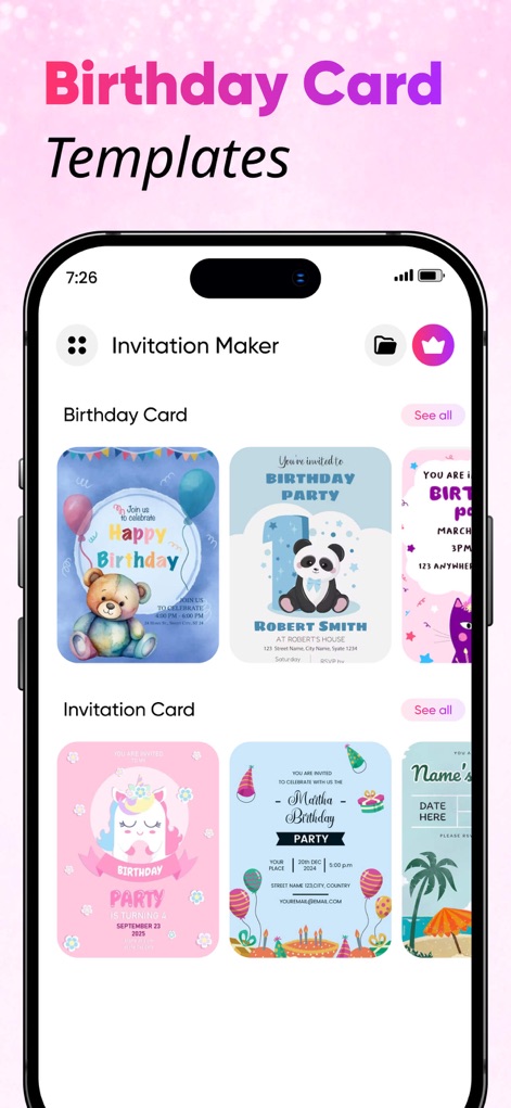 Birthday Greeting Card Creator - Photo & Video App | MWM