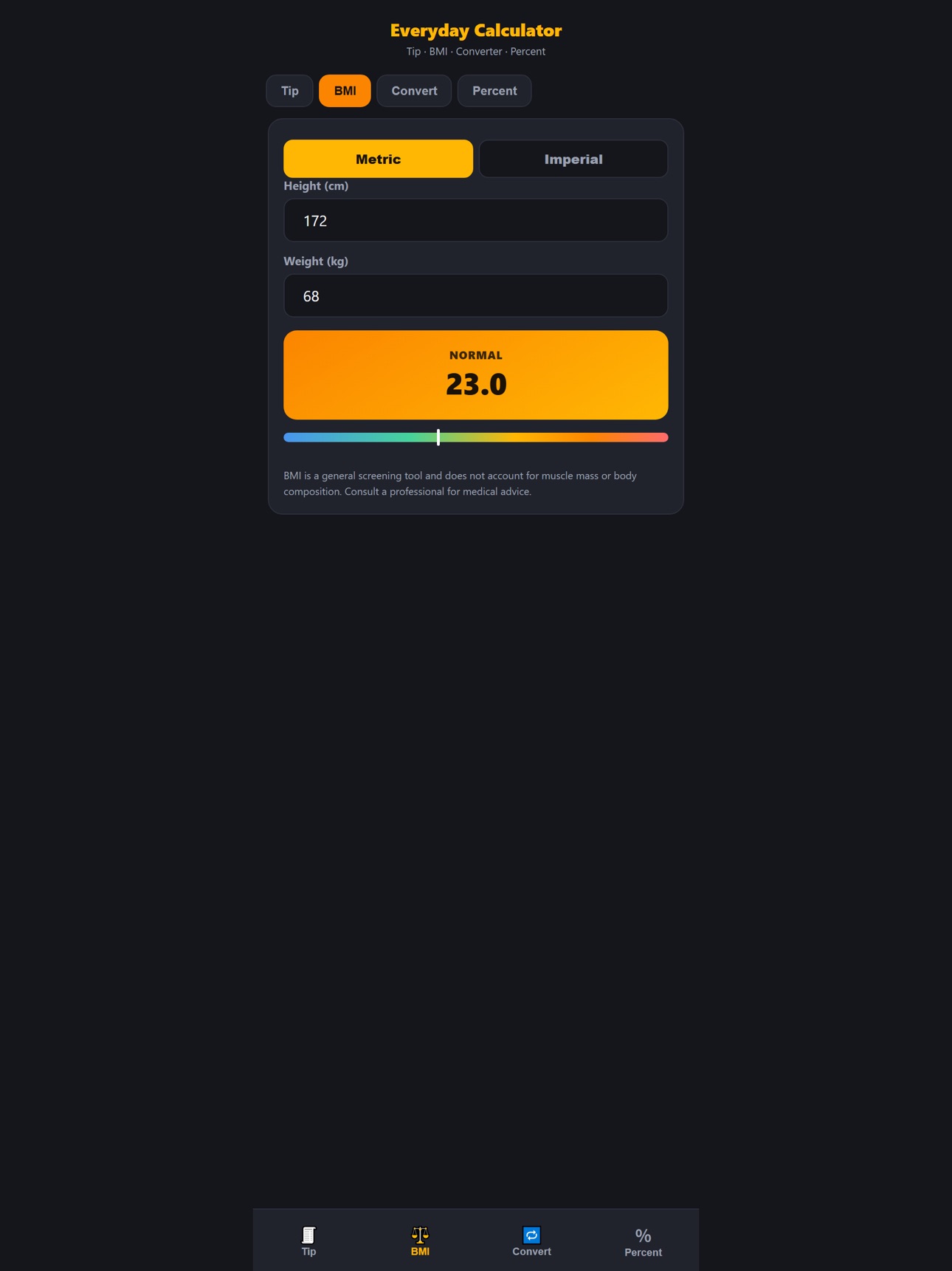 Screenshot 5 of Everyday Calculator Kit