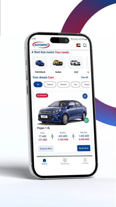 Autorent car rental Screenshot