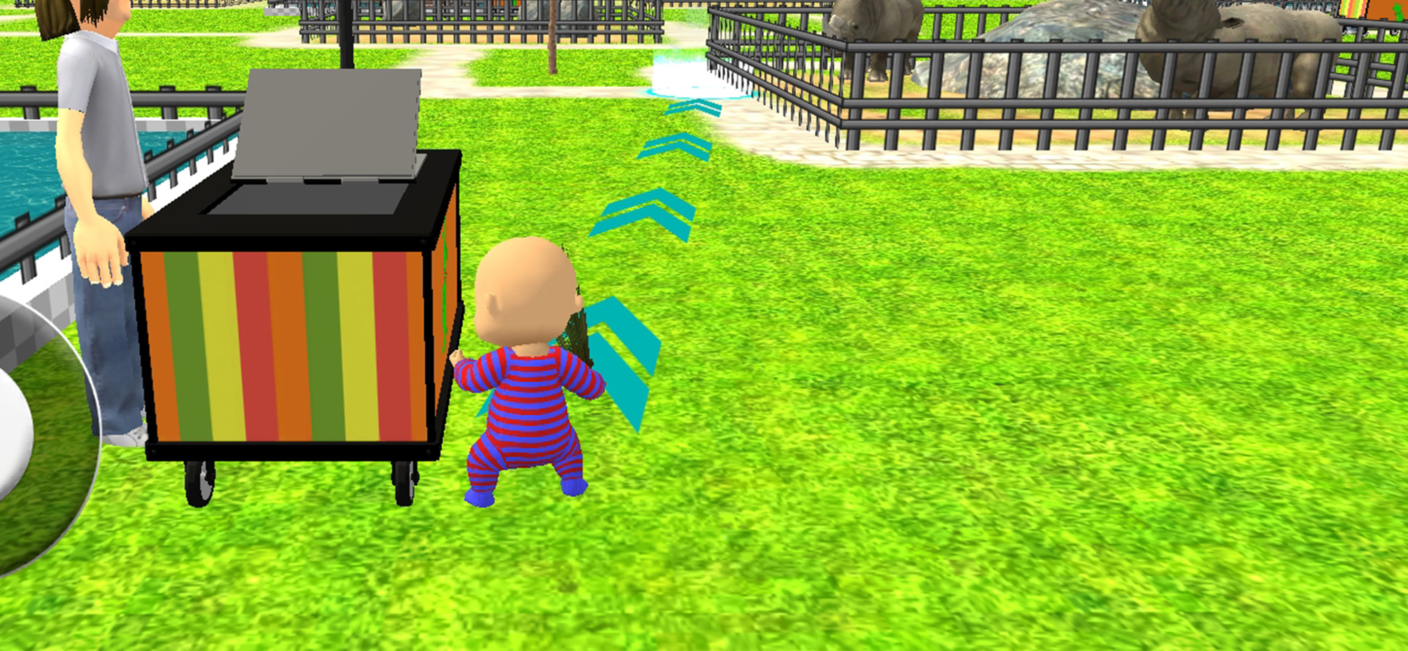 Naughty Baby 3D Daddy Zoo Fun