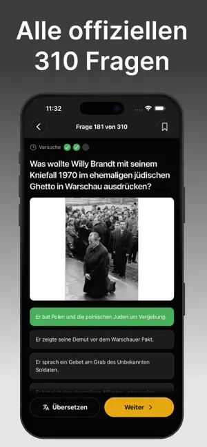 German Citizenship Test 2026 screenshot 2