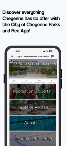 Cheyenne Parks & Recration Screenshot 1 of 4