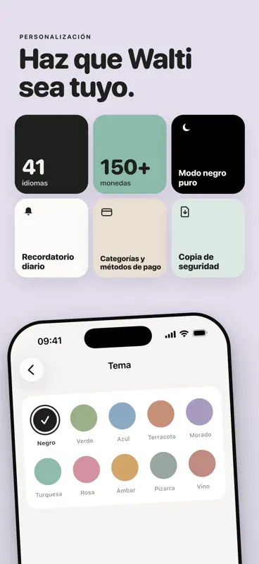 Walti : Dépenses quotidiennes screenshot 9 of 10