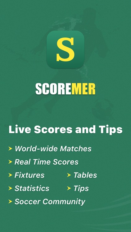 Scoremer - Live Score and Tips