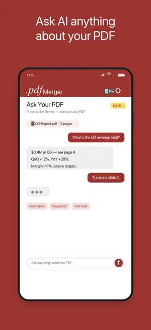 PDF Merger: Combine & Split screenshot 2