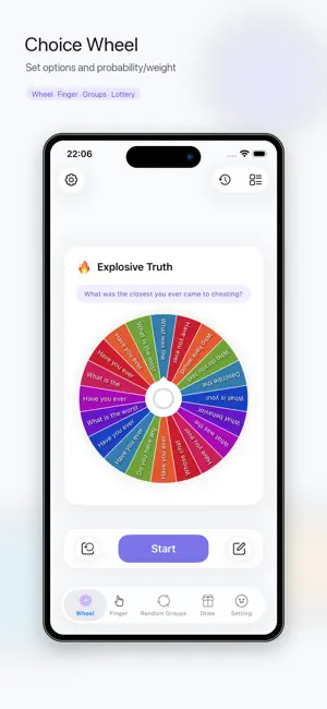 Spin The Wheel -Decide Faster screenshot 1