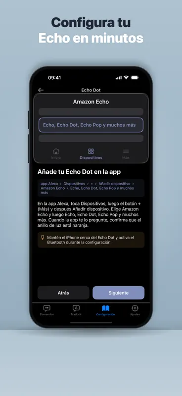 Commandes vocales pour Alexa screenshot 4 of 7