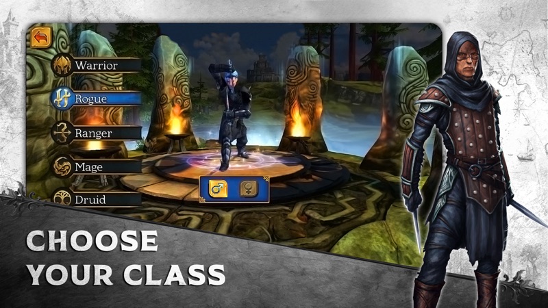Celtic Heroes - Mobile MMORPG screenshot 1