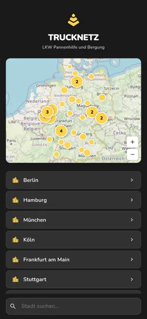 LKW Abschleppdienst Truck-Netz screenshot 3