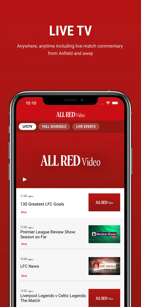 Screenshot #3 pour ALL RED Video Official App