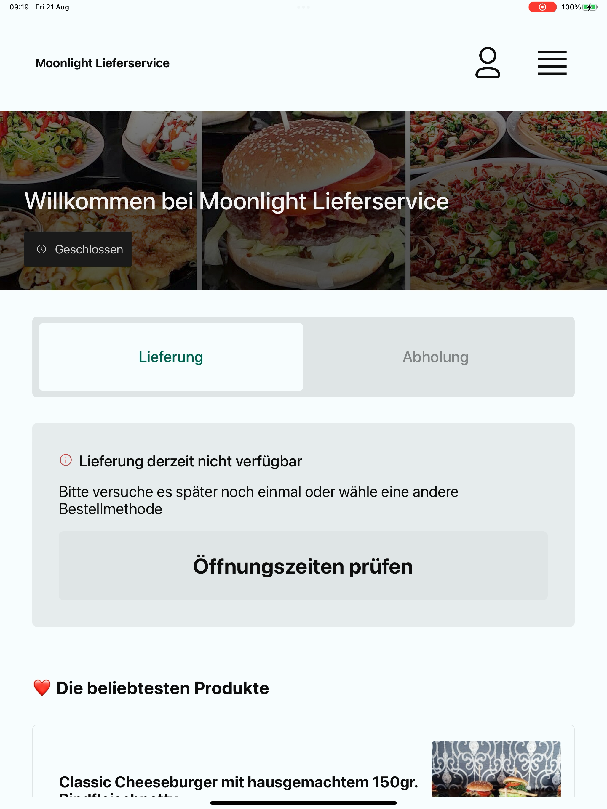 Moonlight Lieferservice screenshot 17