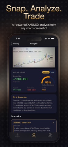 GoldSnap Coach - Gold Trading iPhone screenshot