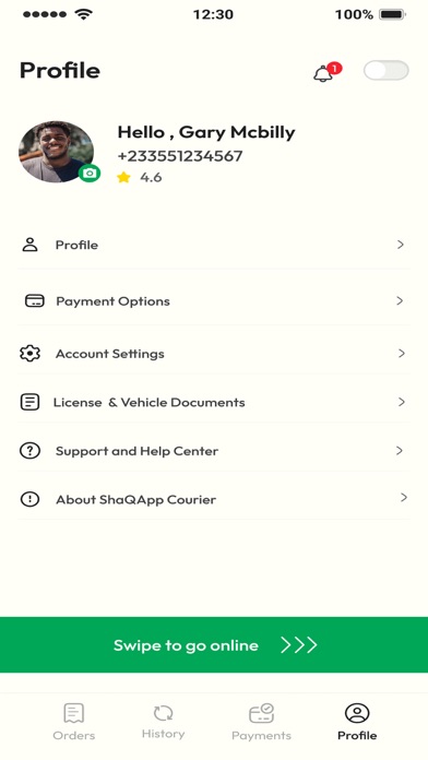 App screenshot