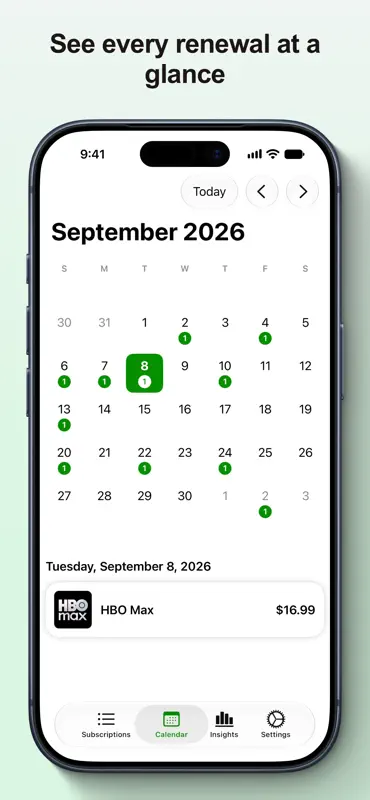SubManager: Subscriptions screenshot 4 of 7
