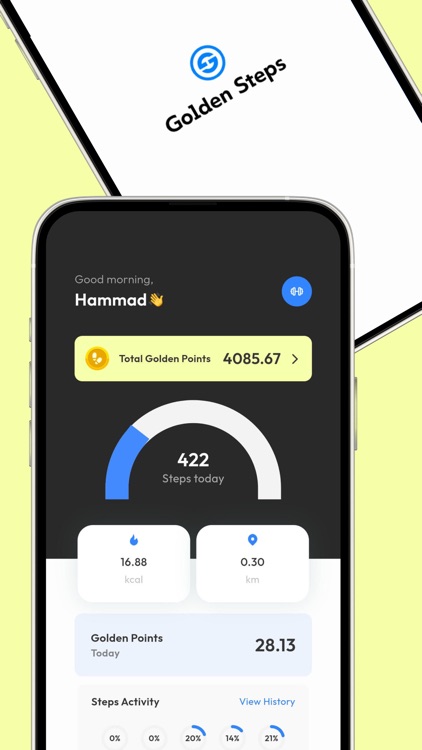Golden Steps - Walk & Earn