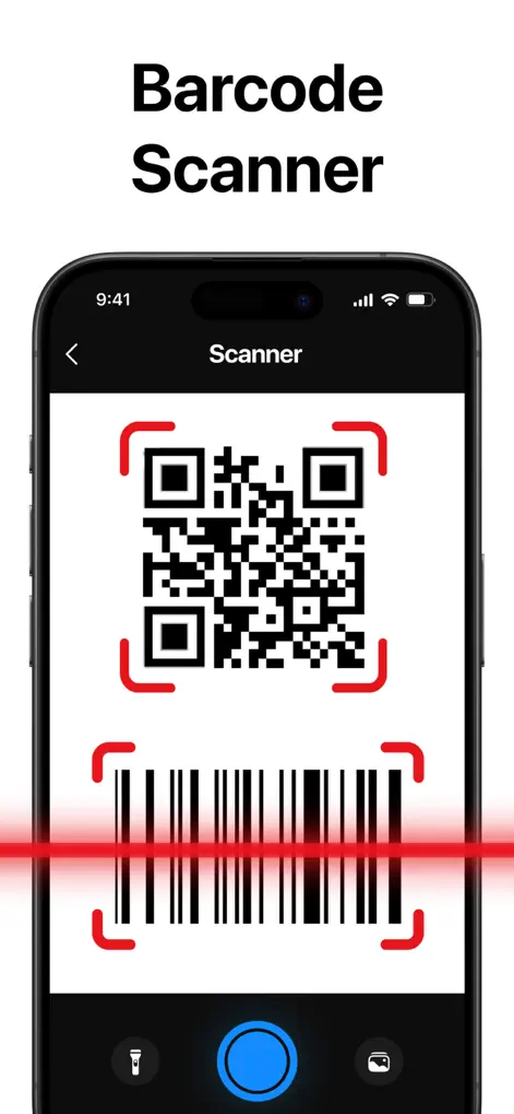Barcode Scanner & Reader. - Productivity App | MWM