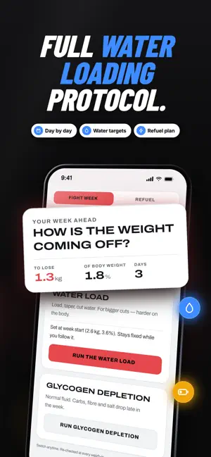 MyFightPrep: Weight Cut App screenshot 3