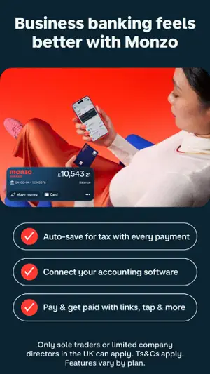 Monzo Bank - Mobile Banking screenshot 2