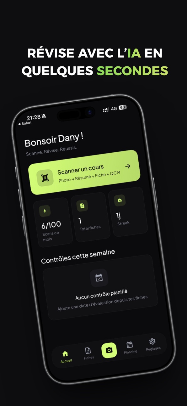 iPhone screenshot