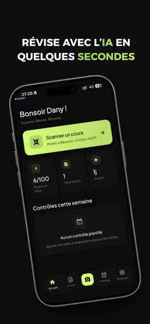 Revizee - Révision & Quiz IA screenshot 1