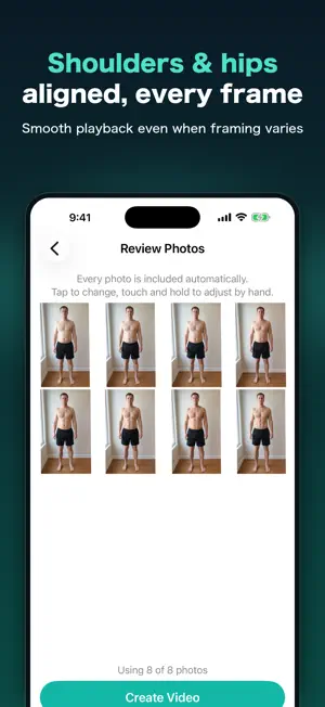 ShapeLapse: Gym Progress Pics screenshot 4