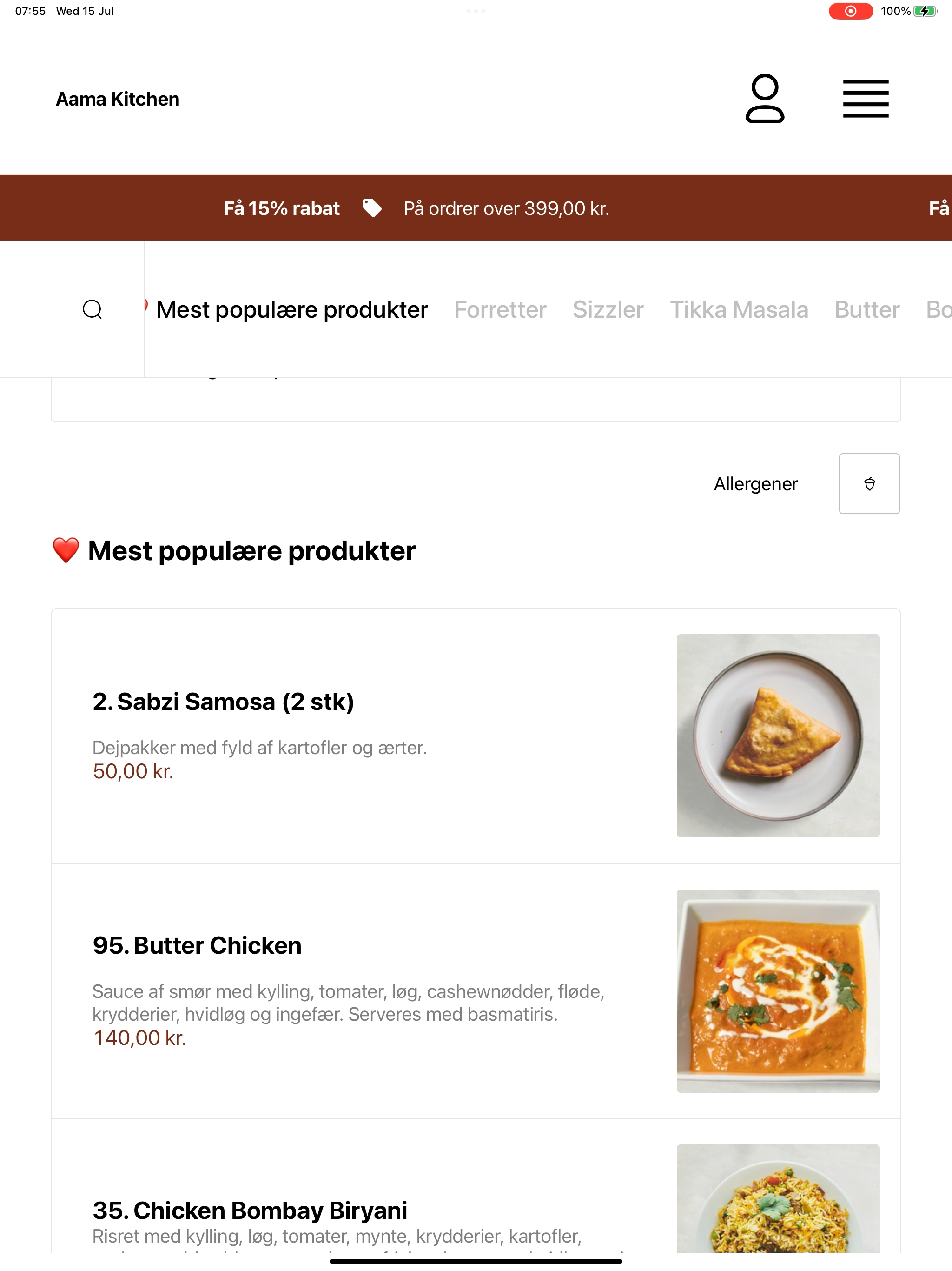 Aama Kitchen screenshot 14