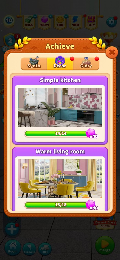 Merge Designer - Decor & Story - Games App | MWM