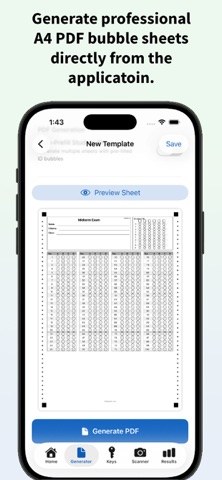答题卡扫描 – 阅卷助手 screenshot