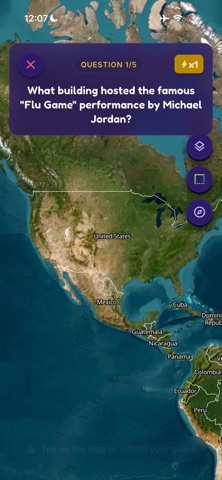 GeoGuesser: Sports Trivia iPhone screenshot