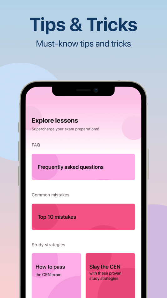 #7. CEN Practice Tests 2025 (iOS) 由: KYLIEPREP