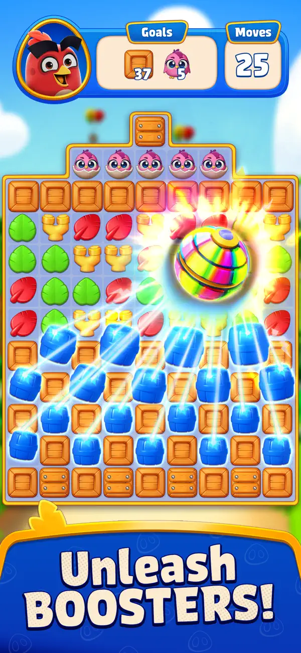 Angry Birds Match iOS Mod IPA screenshot 3 - iOS game interface