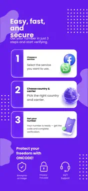 OnCode: Virtual Number & SMS screenshot 4