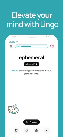 Lingo - Learn Words Daily Screenshot 1 of 8