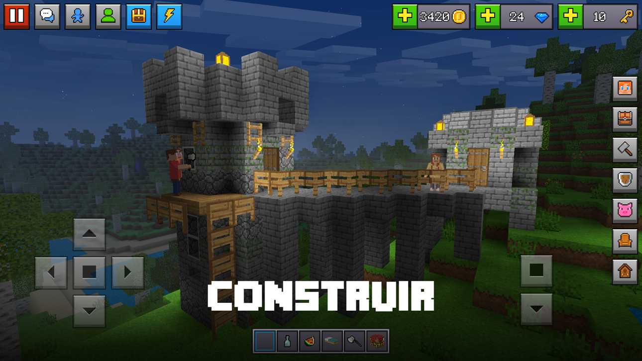 Block World 3D: Craft & Build Hack screenshot 3 - iOS game interface