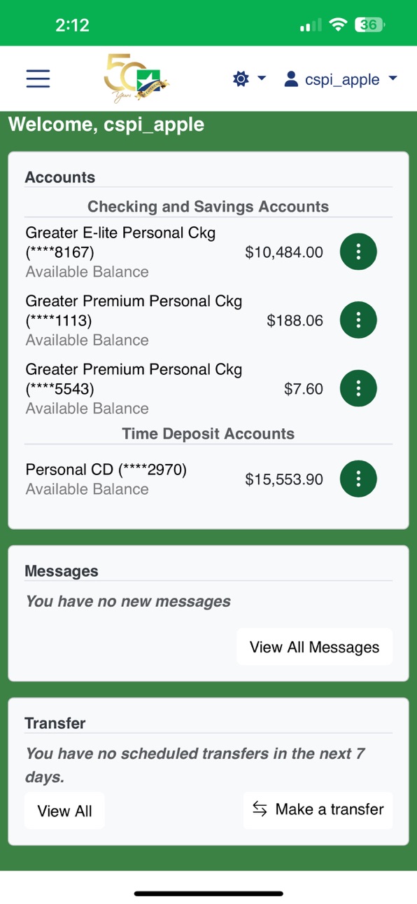 iPhone screenshot