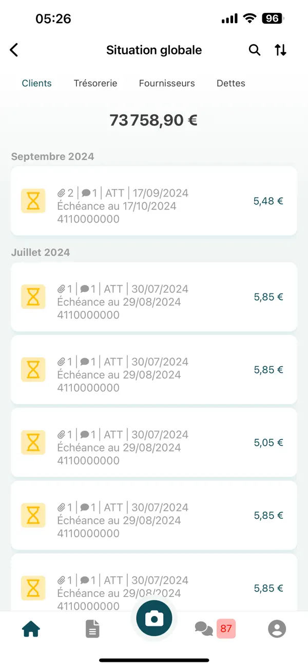 Screenshot #3 pour Astrea Expertise Comptable