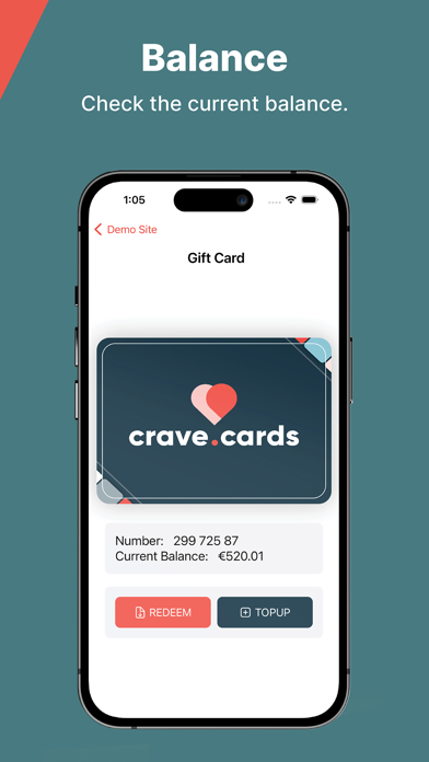 crave.cards Screenshot