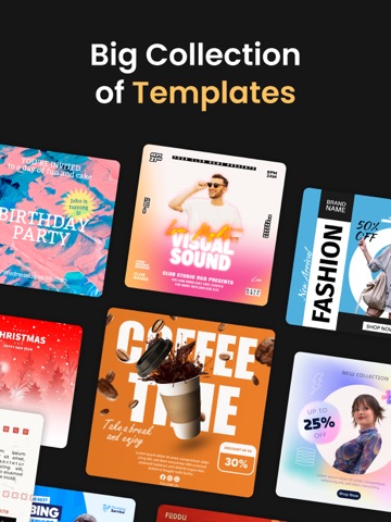 Social Media Post & Ad Maker iPad screenshot