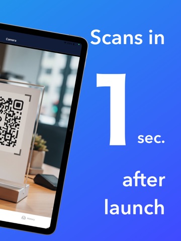 Fast QR Code Reader & Scanner ipad screenshot 4
