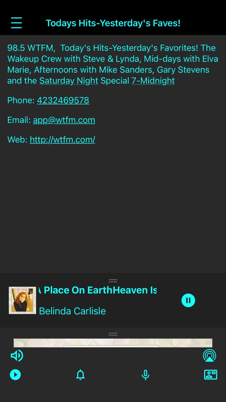 iPhone screenshot