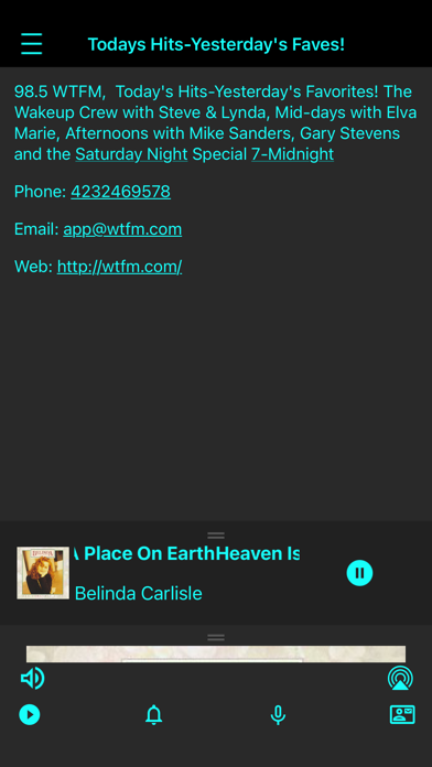 WTFM App Screenshot 3 - AppWisp.com WTFM App Screenshot 3 - AppWisp.com