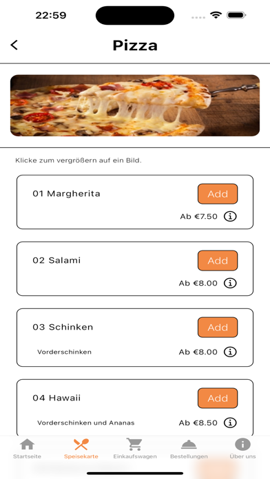Happy Pizza Ansbach Screenshot