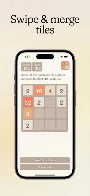 2048 - The official game screenshot 1